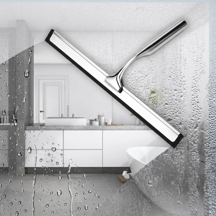 Selora Stainless Glass Wiper Squeegee in silver variant