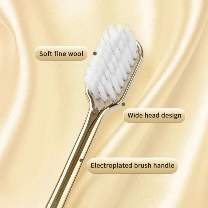 Aura shine premium toothbrush, soft bristle toothbrush for effective cleaning and daily oral care