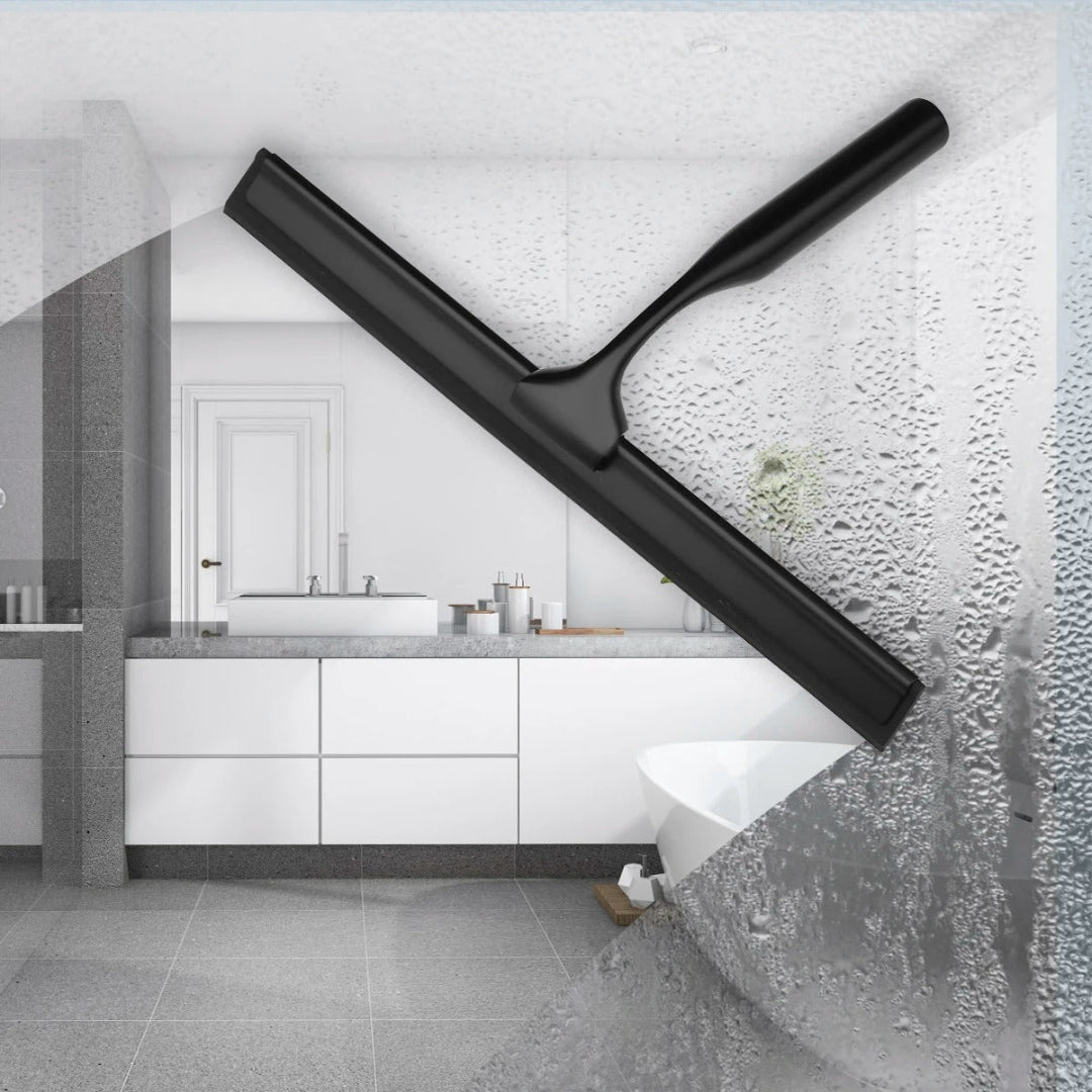 Shine pro all-purpose squeegee, versatile cleaning tool for glass, windows, and bathroom surfaces